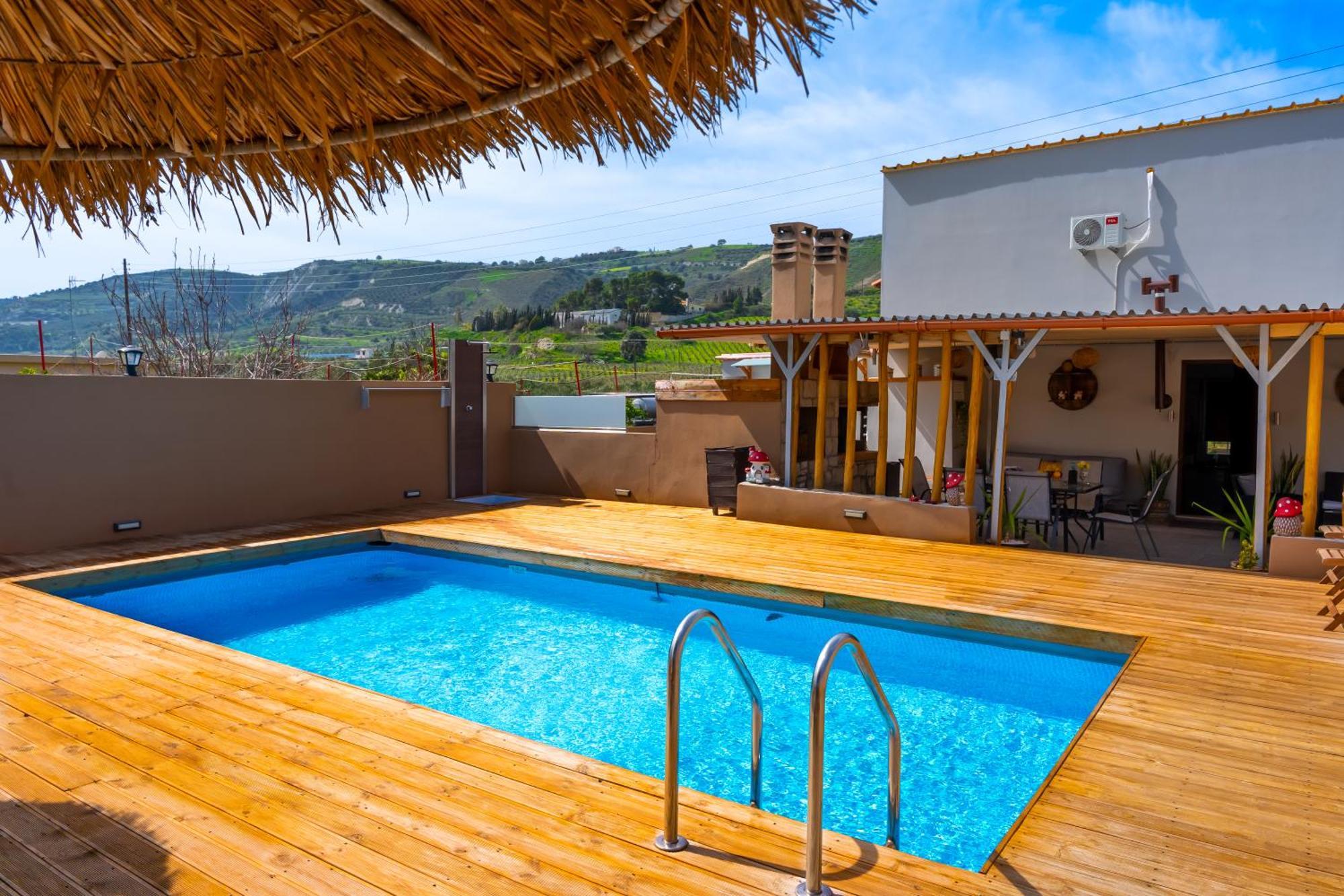 Countryhouse Villa With Pool & Private Parking Ираклион Экстерьер фото