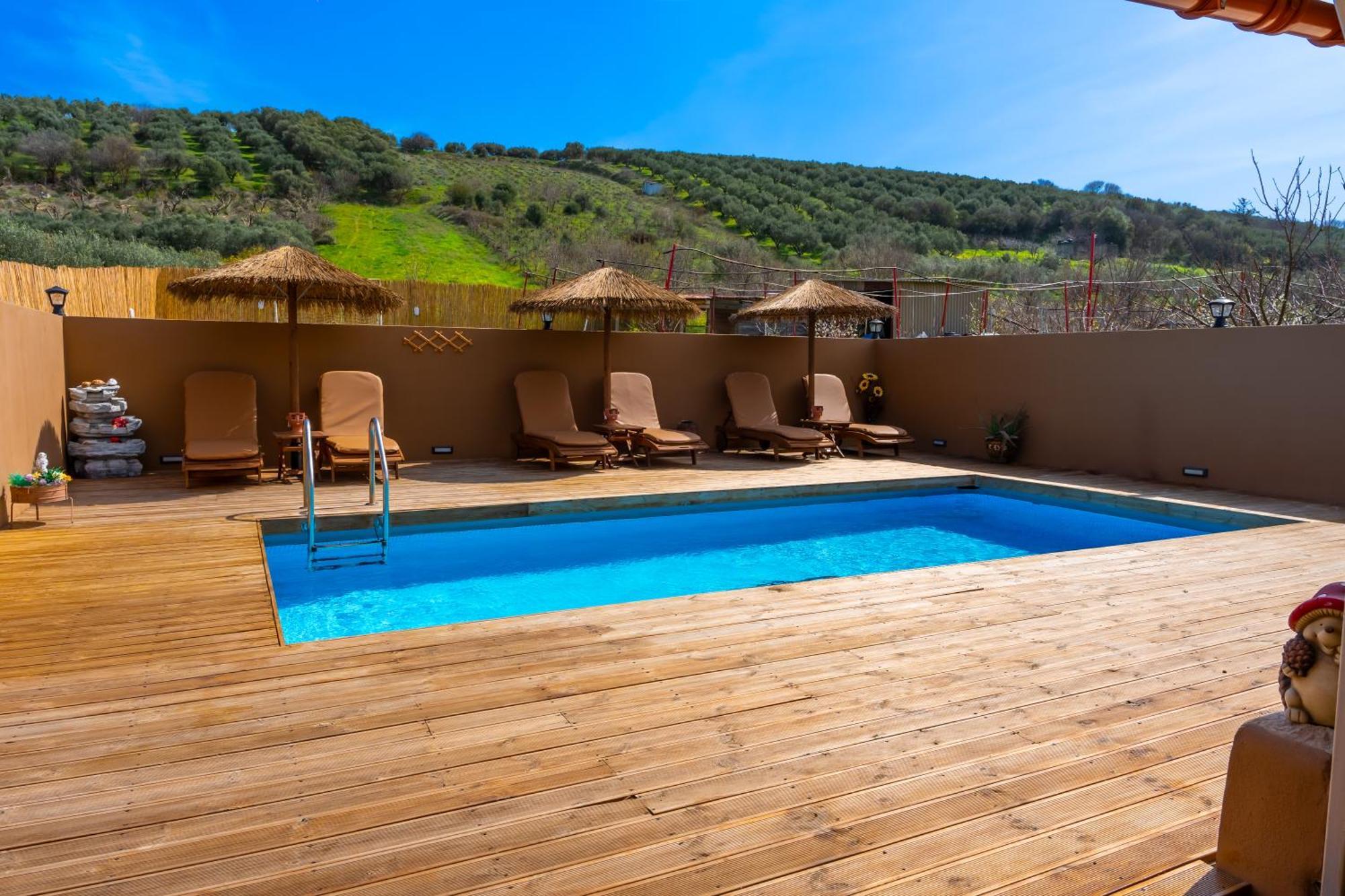 Countryhouse Villa With Pool & Private Parking Ираклион Экстерьер фото