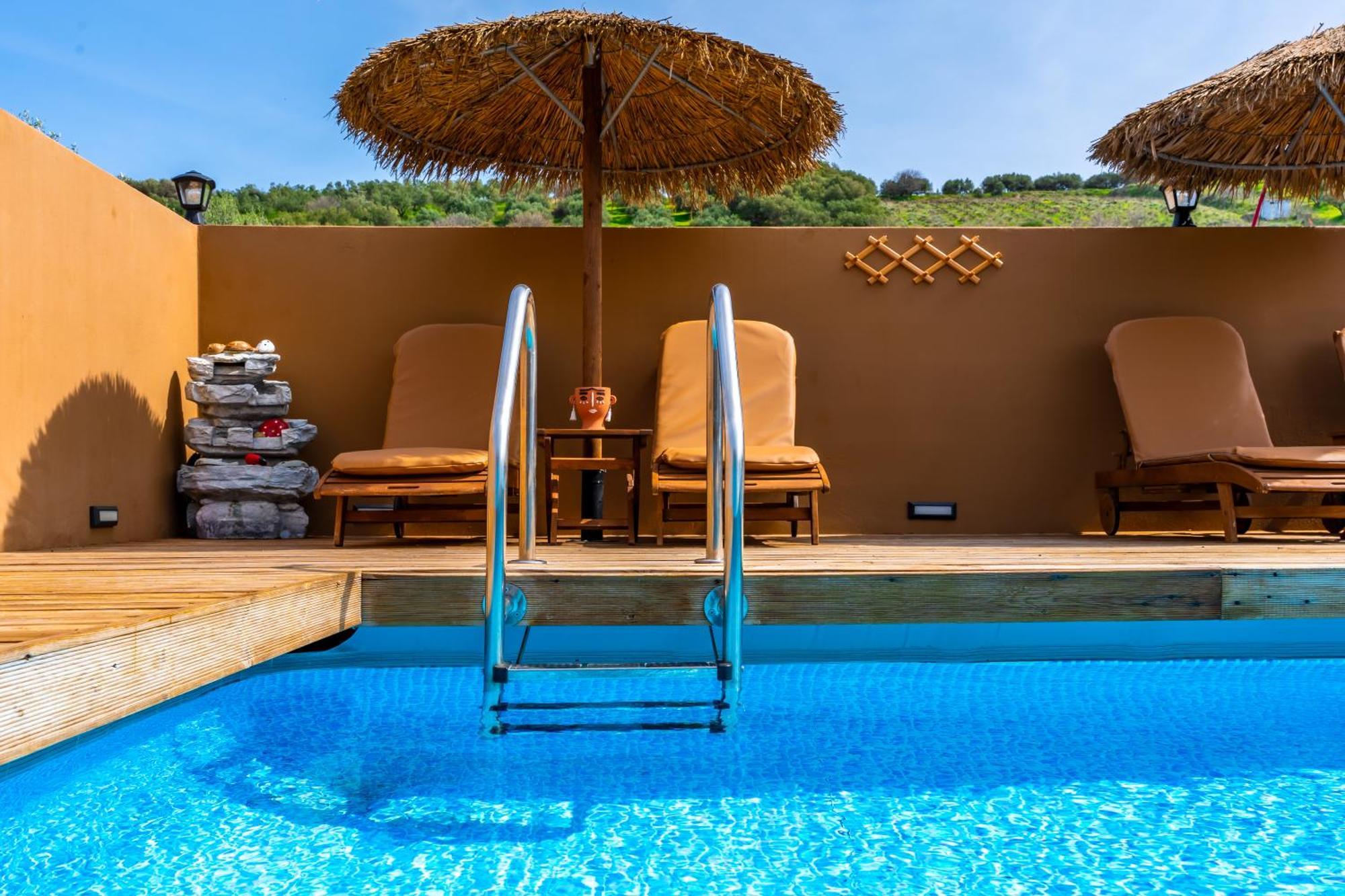 Countryhouse Villa With Pool & Private Parking Ираклион Экстерьер фото