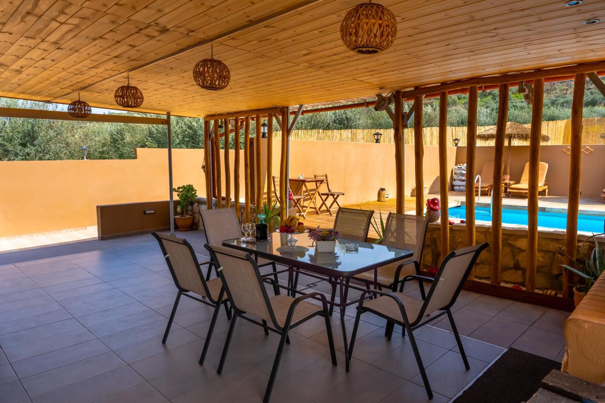 Countryhouse Villa With Pool & Private Parking Ираклион Экстерьер фото